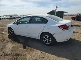 2015 Honda Civic SE z VIN 19XFB2F74FE119108, wystawiony jako Copart lot #56248155 z przebiegiem Nie podano mil oraz Szkoda całkowita • Salvage title. Historia ofert i sprzedaży dostępna na DreamBid. Obrazek 2.