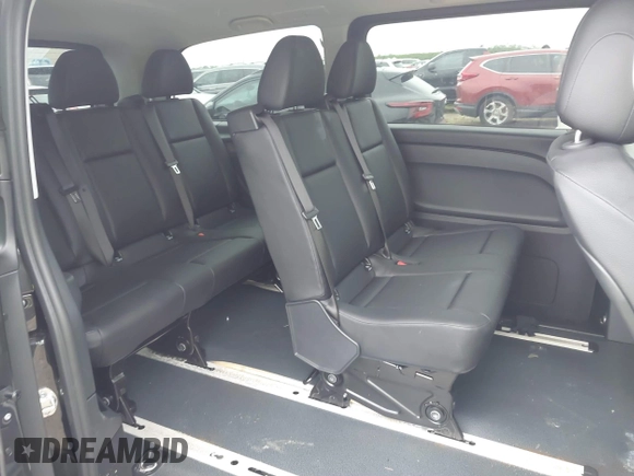 2023 Mercedes-Benz Metris with VIN W1WV0FEY2P4350583, listed as a IAAI auction lot 40539472 with 653 mi miles and . Bid and sale history available at DreamBid. Image 8.