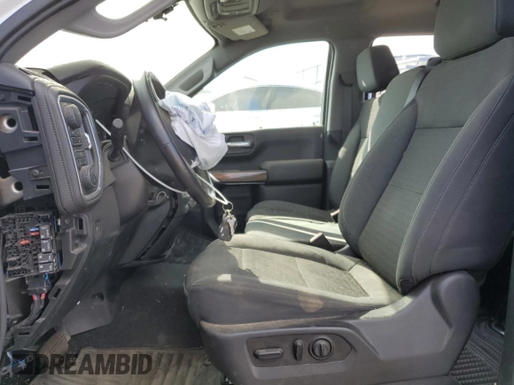 2021 Chevrolet Silverado 1500 LT with VIN 1GCRYDED9MZ114437, listed as a Copart auction lot 72253114 with Not Provided miles and Salvage Title. Bid and sale history available at DreamBid. Image 7.