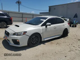 2017 Subaru WRX STI with VIN JF1VA2M62H9822843, listed as a Copart auction lot 55379535 with 96,635 mi miles and Salvage title. Bid and sale history available at DreamBid. Image 1.
