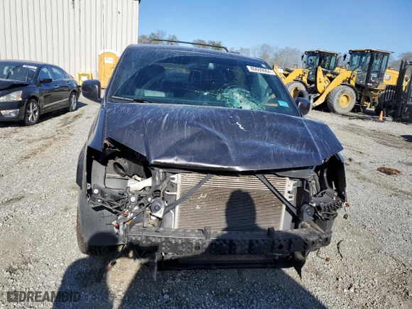 2018 Dodge Grand Caravan GT with VIN 2C4RDGEG7JR335869, listed as a Copart auction lot 80609064 with 81,013 mi miles and Salvage Title. Bid and sale history available at carsss.com. Image 5.