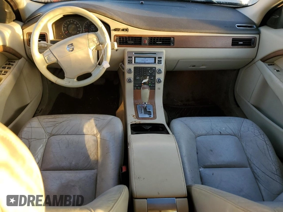 2008 Volvo S80 3.2L with VIN YV1AS982681070529, listed as a Copart auction lot 76939894 with 233,215 mi miles and Salvage Title. Bid and sale history available at carsss.com. Image 8.