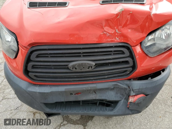 2017 Ford Transit with VIN 1FTYR1CM8HKA44390, listed as a Copart auction lot 73079434 with Not Provided miles and Salvage Title. Bid and sale history available at DreamBid. Image 12.