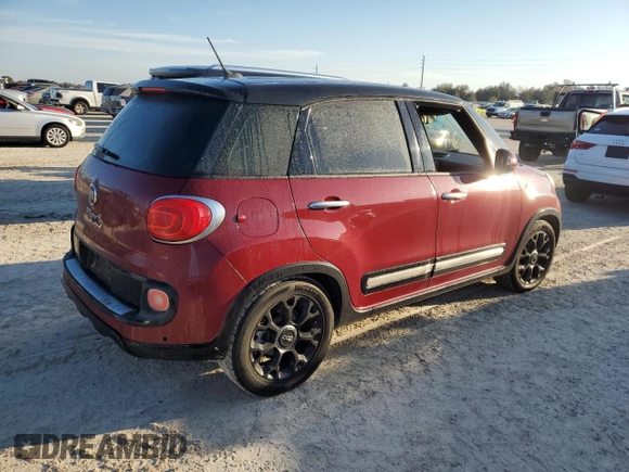 2016 FIAT 500L Trekking with VIN ZFBCFADH9GZ037588, listed as a Copart auction lot 78065474 with 0 mi miles and Non Repairable. Bid and sale history available at carsss.com. Image 3.