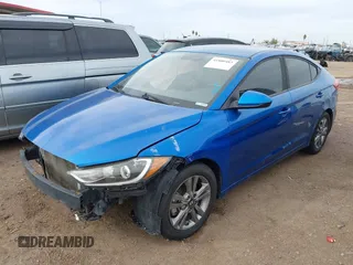 2018 Hyundai Elantra SEL with VIN 5NPD84LF9JH380476, listed as a IAAI auction lot 41800483 with 60,289 mi miles. Bid and sale history available at carsss.com. Image 2.