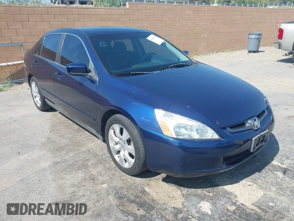 2003 Honda Accord LX with VIN JHMCM56353C063225, listed as a IAAI auction lot 42432611 with 202,916 mi miles and . Bid and sale history available at DreamBid. Image 1.