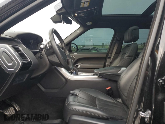 2021 Land Rover Range Rover Sport HSE Silver Edition with VIN SALWR2SU2MA752867, listed as a Copart auction lot 48233955 with 21,411 mi miles and Salvage title. Bid and sale history available at DreamBid. Image 7.