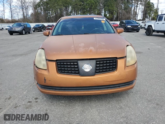 2004 Nissan Maxima SL with VIN 1N4BA41E34C838685, listed as a Copart auction lot 47985765 with 224,081 mi miles and Salvage Title. Bid and sale history available at DreamBid. Image 5.