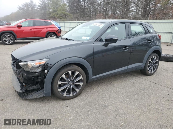 2019 Mazda CX-3 Touring with VIN JM1DKFC71K0424748, listed as a Copart auction lot 51145325 with 89,500 mi miles and Salvage Title. Bid and sale history available at DreamBid. Image 1.