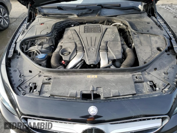 2017 Mercedes-Benz S 550 with VIN WDDXK8CB9HA025415, listed as a Copart auction lot 85521994 with 52,996 mi miles and Salvage Title. Bid and sale history available at DreamBid. Image 11.