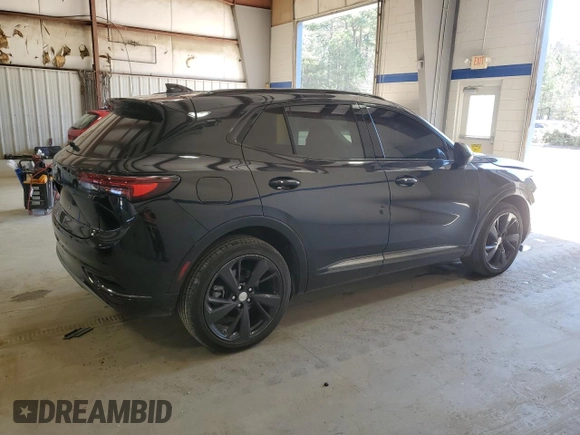 2021 Buick Envision Essence with VIN LRBFZNR43MD140141, listed as a Copart auction lot 50547485 with 49,331 mi miles and Salvage Title. Bid and sale history available at carsss.com. Image 3.
