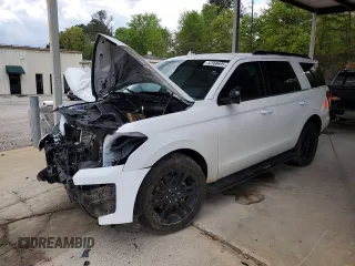 2024 Ford Expedition XLT с VIN 1FMJU1H8XREA21264, выставлен на аукционе Copart как лот 52568695 с пробегом Не указан миль и Списание • Salvage title. История ставок и продаж доступна на DreamBid. Изображение 1.