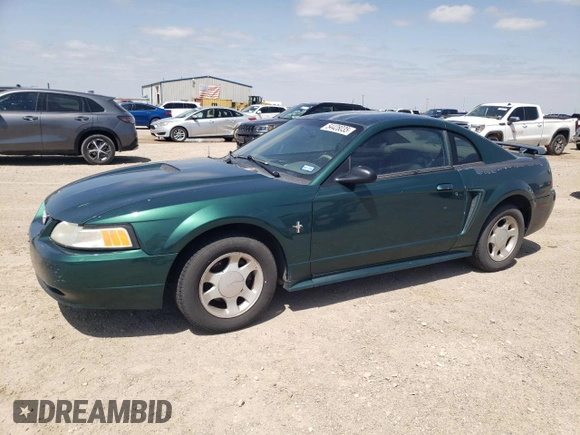 2001 Ford Mustang Standard with VIN 1FAFP40451F155745, listed as a Copart auction lot 54428035 with 175,404 mi miles and Clean Title. Bid and sale history available at carsss.com. Image 1.