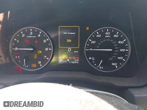 2024 Subaru Crosstrek Premium z VIN JF2GUADC0R8873664, wystawiony jako IAAI lot #42395857 z przebiegiem 11 924 mil mil oraz . Historia ofert i sprzedaży dostępna na DreamBid. Obrazek 7.
