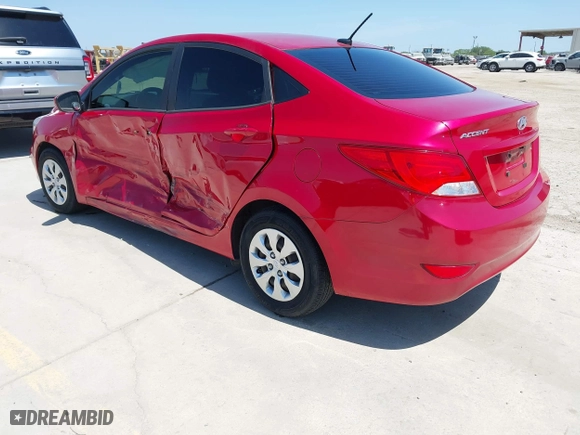 2017 Hyundai Accent SE with VIN KMHCT4AEXHU278488, listed as a IAAI auction lot 42020830 with 99,378 mi miles. Bid and sale history available at carsss.com. Image 3.