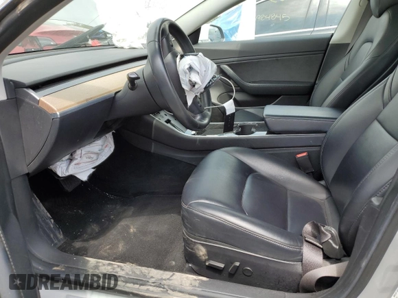 2018 Tesla Model 3 Long Range Battery with VIN 5YJ3E1EB1JF069197, listed as a Copart auction lot 48069465 with Not Provided miles and Salvage Title. Bid and sale history available at DreamBid. Image 7.
