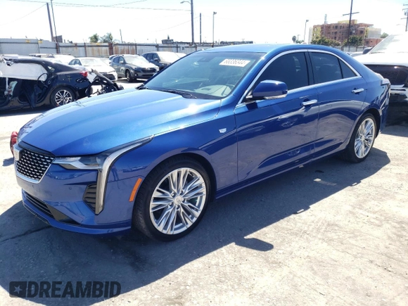 2024 Cadillac CT4 Premium Luxury z VIN 1G6DB5RK4R0102320, wystawiony jako Copart lot #68336344 z przebiegiem 8 558 mil mil oraz Szkoda całkowita • Salvage title. Historia ofert i sprzedaży dostępna na DreamBid. Obrazek 1.