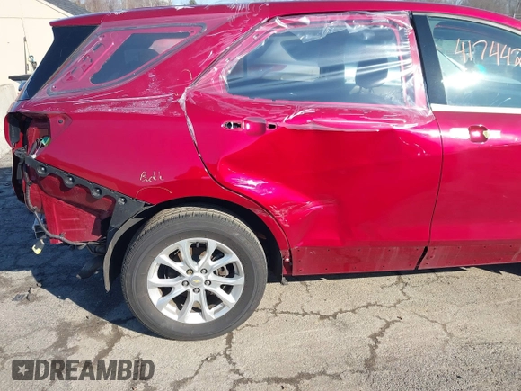 2019 Chevrolet Equinox LT with VIN 2GNAXUEV2K6222519, listed as a IAAI auction lot 41744294 with 62,576 mi miles and . Bid and sale history available at carsss.com. Image 19.