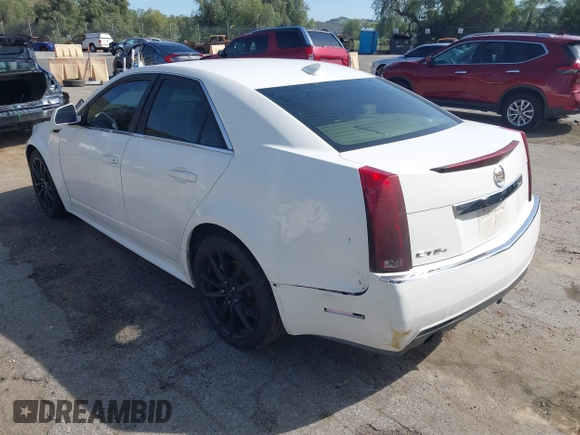 2011 Cadillac CTS Sedan Luxury with VIN 1G6DG5EY0B0119777, listed as a IAAI auction lot 41855292 with 175,630 mi miles. Bid and sale history available at carsss.com. Image 3.