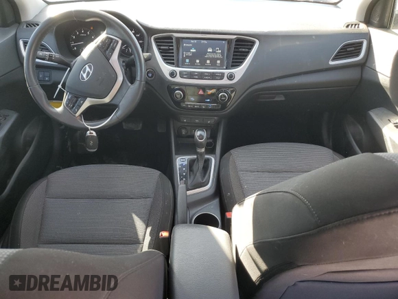 2022 Hyundai Accent Limited with VIN 3KPC34A61NE165830, listed as a Copart auction lot 46813205 with 33,461 mi miles and Salvage Title. Bid and sale history available at carsss.com. Image 8.
