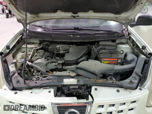 2009 Nissan Rogue SL with VIN JN8AS58TX9W320970, listed as a Copart auction lot 83201104 with 207,726 mi miles and Non Repairable. Bid and sale history available at DreamBid. Image 12.