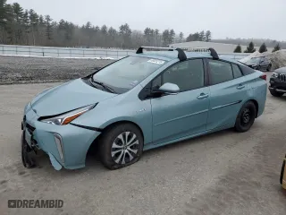 2019 Toyota Prius LE with VIN JTDL9RFU7K3008700, listed as a Copart auction lot 48631215 with 91,436 mi miles and Salvage Title. Bid and sale history available at carsss.com. Image 1.