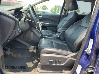 2013 Ford Escape Titanium with VIN 1FMCU0J94DUC18516, listed as a Copart auction lot 59149275 with 88,734 mi miles and Salvage title. Bid and sale history available at DreamBid. Image 7.