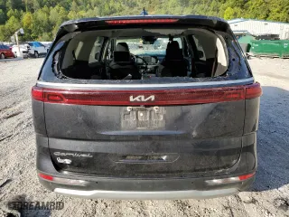 2022 Kia Carnival LXS with VIN KNDNB4H3XN6107387, listed as a Copart auction lot 70872604 with 53,137 mi miles and Salvage Title. Bid and sale history available at carsss.com. Image 6.