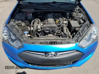 2013 Hyundai Genesis Coupe 2.0T z VIN KMHHT6KD4DU110590, wystawiony jako Copart lot #52810485 z przebiegiem 95 486 mil mil oraz Szkoda całkowita • Salvage title. Historia ofert i sprzedaży dostępna na DreamBid. Obrazek 11.