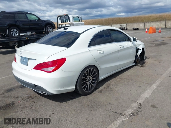2018 Mercedes-Benz CLA 250 with VIN WDDSJ4EB7JN511447, listed as a IAAI auction lot 42227282 with 110,155 mi miles and . Bid and sale history available at DreamBid. Image 4.