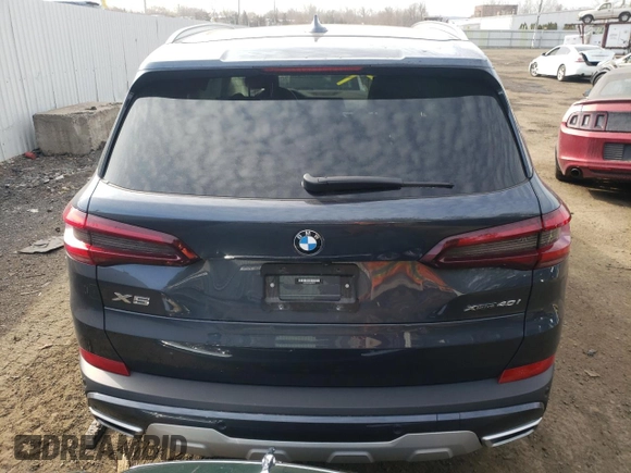 2021 BMW X5 xDrive40i with VIN 5UXCR6C0XM9F38757, listed as a Copart auction lot 46938813 with 0 mi miles. Bid and sale history available at carsss.com. Image 6.