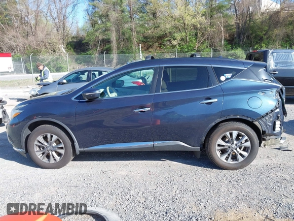 2015 Nissan Murano SV with VIN 5N1AZ2MH0FN270472, listed as a IAAI auction lot 41971525 with 167,410 mi miles. Bid and sale history available at carsss.com. Image 14.