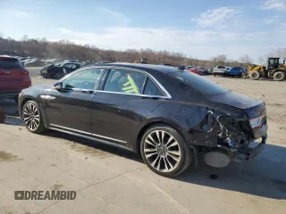 2019 Lincoln Continental Select with VIN 1LN6L9TK0K5601896, listed as a Copart auction lot 50709405 with 48,302 mi miles and Salvage Title. Bid and sale history available at carsss.com. Image 2.