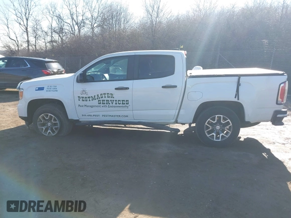 2021 GMC Canyon 4WD AT4 w/Leather with VIN 1GTG6FEN0M1279289, listed as a IAAI auction lot 41620801 with 134,699 mi miles. Bid and sale history available at carsss.com. Image 15.