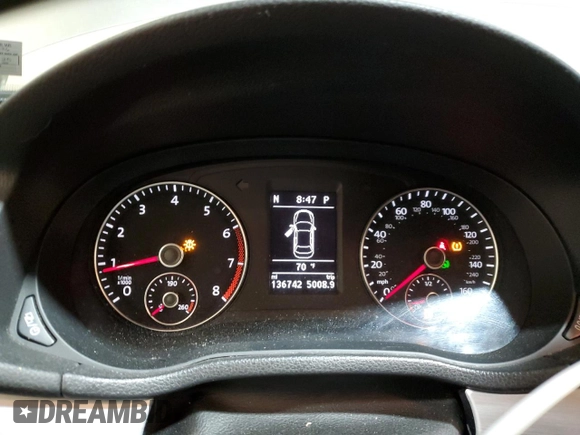 2013 Volkswagen Passat SE with VIN 1VWBP7A30DC096848, listed as a Copart auction lot 64006485 with 136,742 mi miles and Salvage title. Bid and sale history available at DreamBid. Image 9.