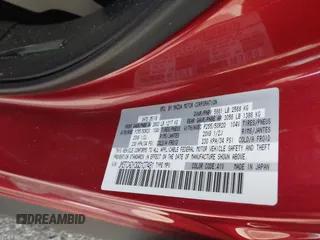 2016 Mazda CX-9 Grand Touring with VIN JM3TCADY0G0107481, listed as a IAAI auction lot 42043612 with Not Provided miles and . Bid and sale history available at DreamBid. Image 9.
