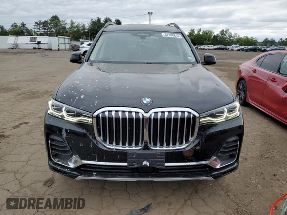 2022 BMW X7 xDrive40i z VIN 5UXCW2C03N9M08416, wystawiony jako Copart lot #57808645 z przebiegiem 38 424 mil mil oraz Szkoda całkowita • Salvage title. Historia ofert i sprzedaży dostępna na DreamBid. Obrazek 5.