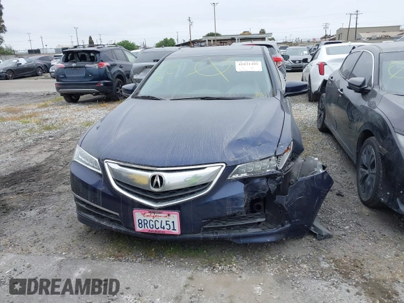 2017 Acura TLX with VIN 19UUB1F30HA001577, listed as a IAAI auction lot 41831495 with 78,183 mi miles. Bid and sale history available at carsss.com. Image 13.