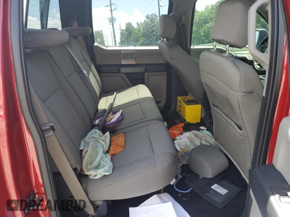 2015 Ford F-150 XL with VIN 1FTEW1CF2FKE96734, listed as a Copart auction lot 61216835 with 77,726 mi miles and Salvage title. Bid and sale history available at DreamBid. Image 10.