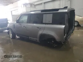 2021 Land Rover Defender S с VIN SALEJ7RX7M2062011, выставлен на аукционе Copart как лот 54678665 с пробегом 38 533 миль миль и Списание • Salvage title. История ставок и продаж доступна на DreamBid. Изображение 2.