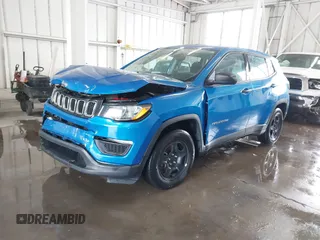 2021 Jeep Compass Sport с VIN 3C4NJCAB8MT510898, выставлен на аукционе IAAI как лот 41973898 с пробегом 57 098 миль миль и . История ставок и продаж доступна на DreamBid. Изображение 17.