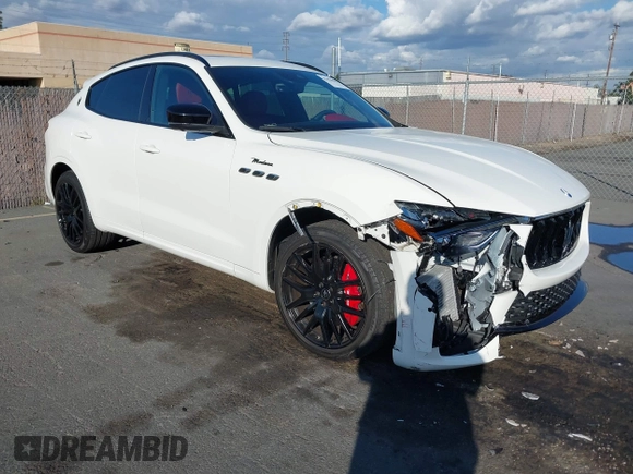 2022 Maserati Levante with VIN ZN661YUM0NX391750, listed as a IAAI auction lot 41436442 with 3,293 mi miles and . Bid and sale history available at DreamBid. Image 1.