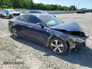 2019 Kia Optima LX z VIN 5XXGT4L31KG289703, wystawiony jako Copart lot #57663005 z przebiegiem 126 689 mil mil oraz Szkoda całkowita • Salvage title. Historia ofert i sprzedaży dostępna na DreamBid. Obrazek 4.