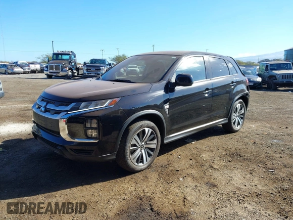 2022 Mitsubishi Outlander Sport ES with VIN JA4ARUAU4NU019731, listed as a IAAI auction lot 41131089 with 28,821 mi miles. Bid and sale history available at carsss.com. Image 18.