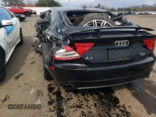 2014 Audi A7 3.0 Premium Plus with VIN WAUWGAFC3EN025768, listed as a Copart auction lot 46752134 with Not Provided miles and Non Repairable. Bid and sale history available at carsss.com. Image 12.