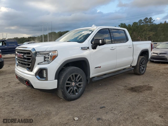 2020 GMC Sierra 1500 AT4 with VIN 1GTP9EEL6LZ138243, listed as a Copart auction lot 79305544 with 20,162 mi miles and Salvage Title. Bid and sale history available at carsss.com. Image 1.