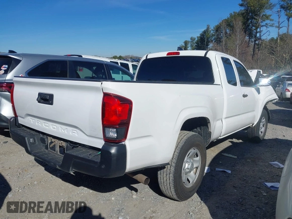 2020 Toyota Tacoma SR with VIN 5TFRX5GN5LX172392, listed as a IAAI auction lot 41615113 with 147,188 mi miles and . Bid and sale history available at DreamBid. Image 4.