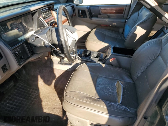 1993 Jeep Grand Cherokee Limited with VIN 1J4GZ78Y3PC557480, listed as a Copart auction lot 80325334 with 96,105 mi miles and Salvage Title. Bid and sale history available at carsss.com. Image 7.