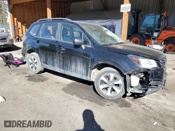 2017 Subaru Forester with VIN JF2SJABC0HH811198, listed as a Copart auction lot 46817855 with 68,606 mi miles and Salvage Title. Bid and sale history available at DreamBid. Image 4.