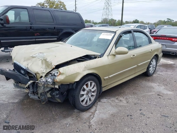 2004 Hyundai Sonata GLS with VIN KMHWF35H84A996121, listed as a IAAI auction lot 41731899 with 49,250 mi miles. Bid and sale history available at carsss.com. Image 2.